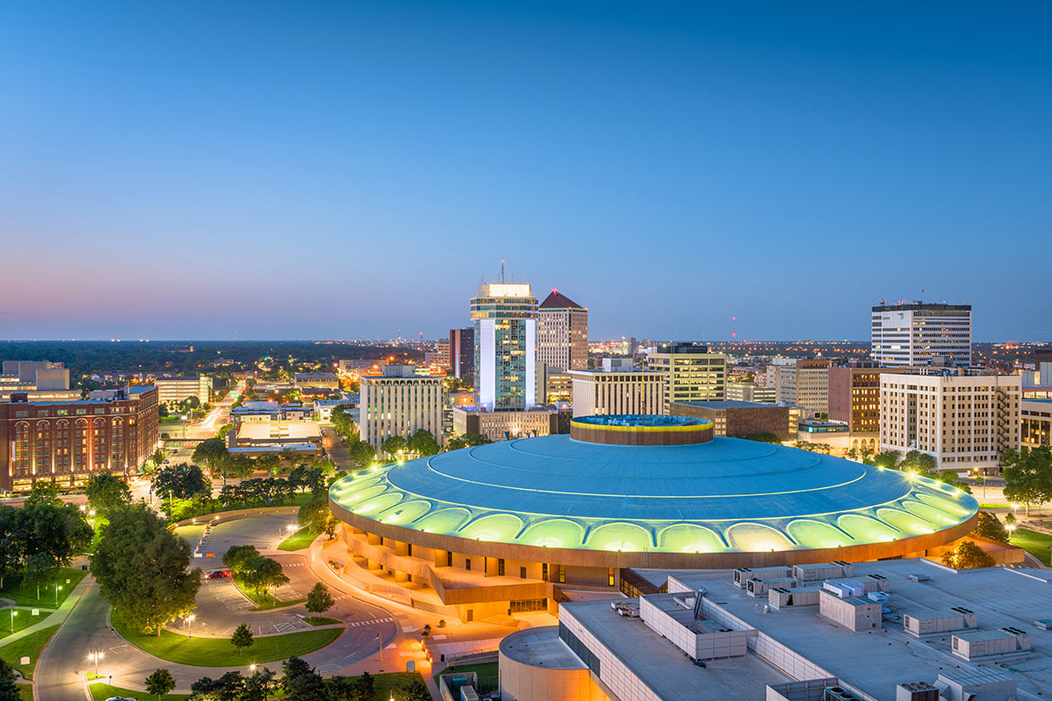 Wichita, Kansas skyline